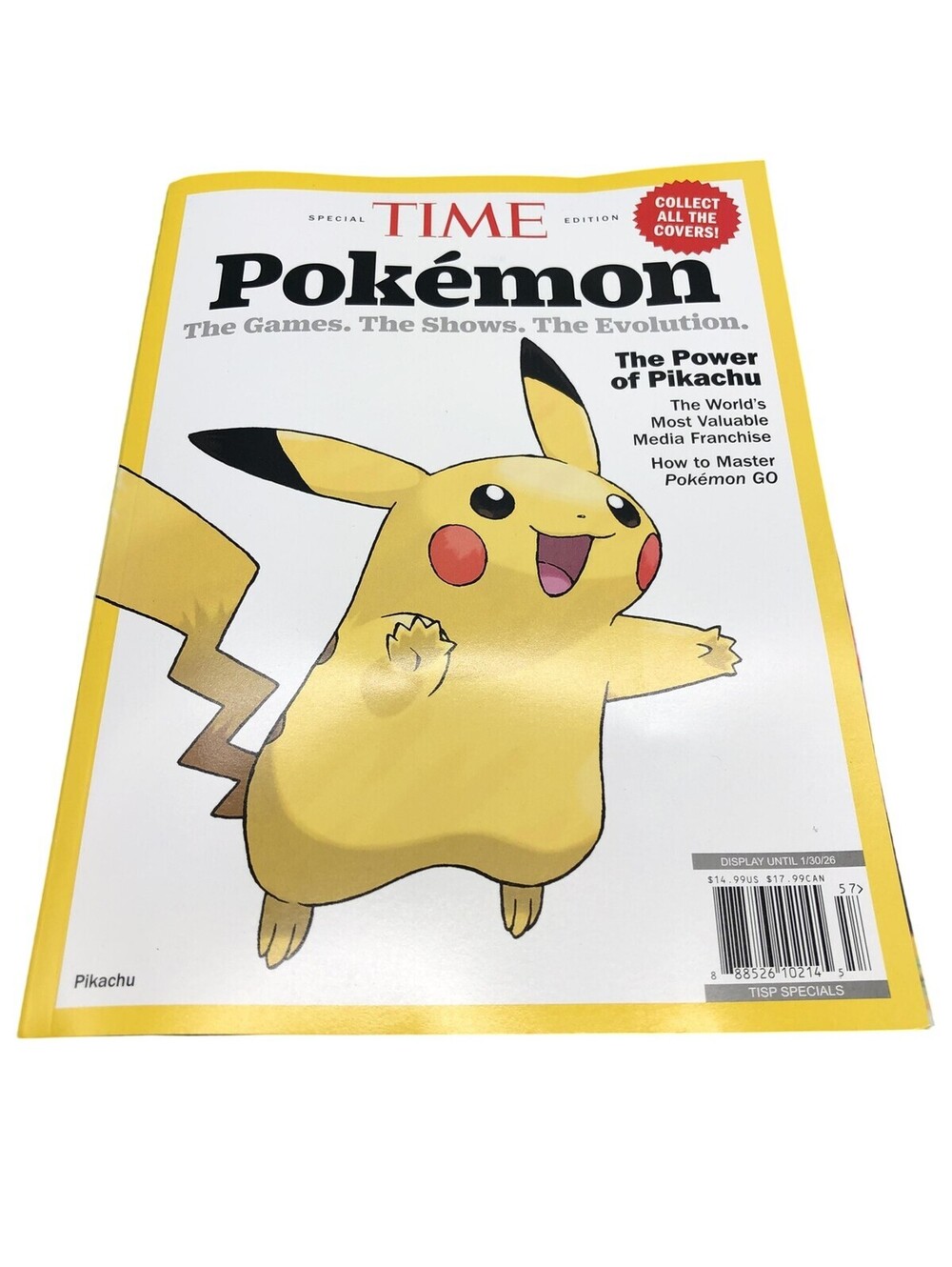 Time Pokémon The Games The Shows The Evolution Pikachu Special Edition PB Yellow